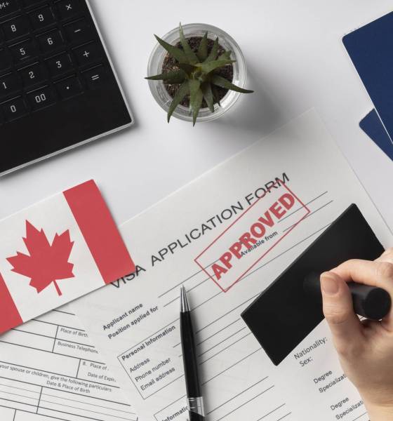 visa-application-composition-with-canadian-flag